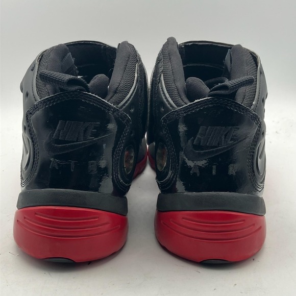Nike Air Zoom Vick II Shoes Mens Size 8.5‎ Black Red 318397-062 Retro Football - Picture 3 of 7